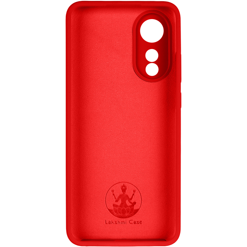 Чохол Silicone Cover Lakshmi Full Camera (AAA) для Oppo A78 4G, Червоний / Red 2, Силікон, купити оптом з доставкою