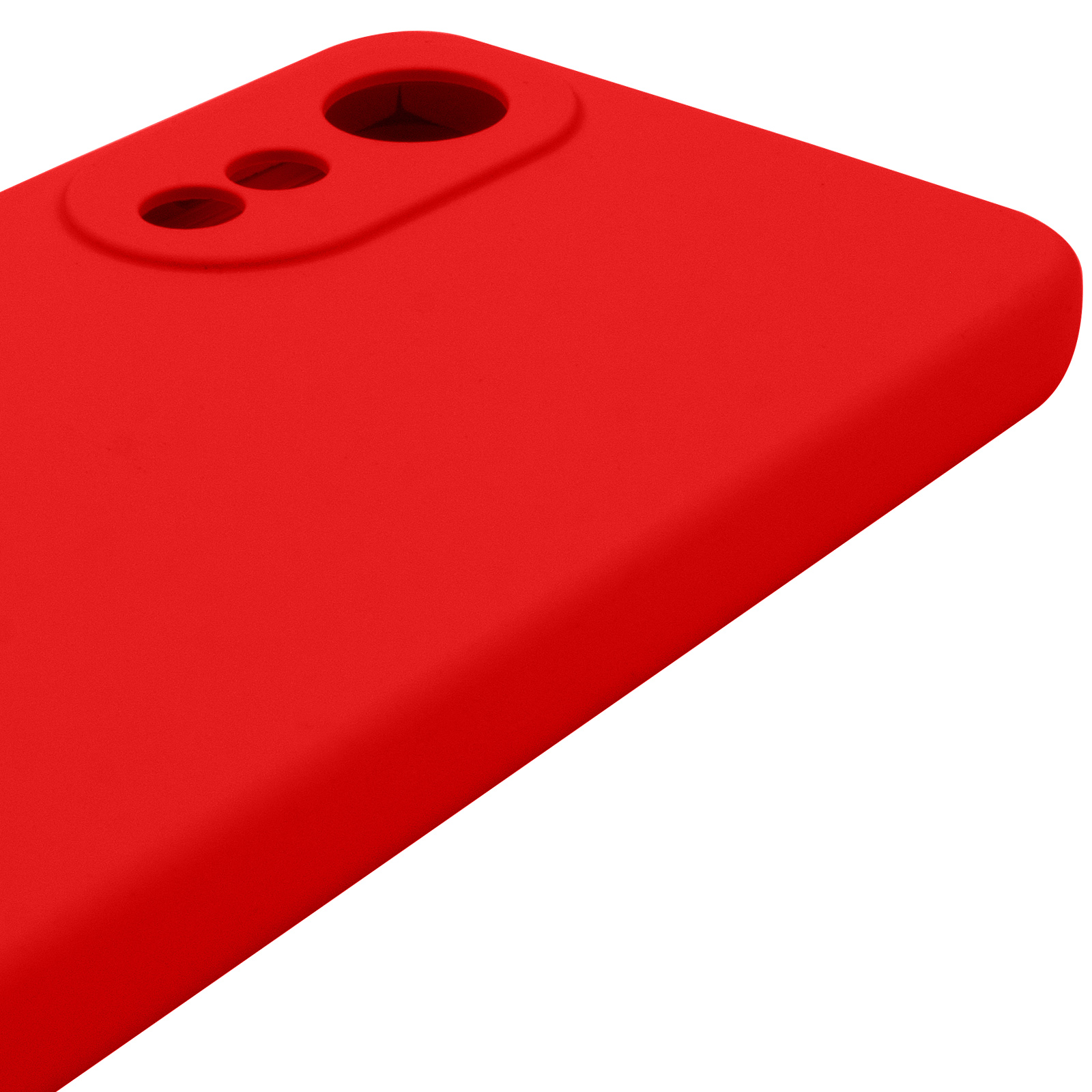 Чохол Silicone Cover Lakshmi Full Camera (AAA) для Oppo A78 4G, Червоний / Red 3, Силікон, купити оптом з доставкою