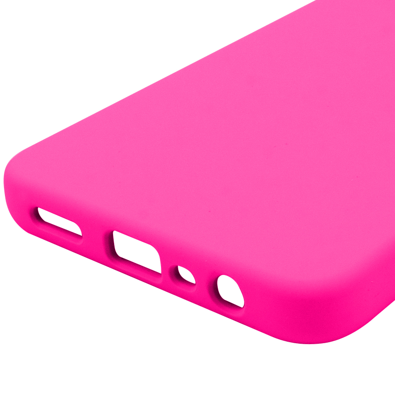 Чохол Silicone Cover Lakshmi Full Camera (AAA) для Oppo A78 4G, Рожевий / Barbie pink 4, Силікон, купити оптом з доставкою