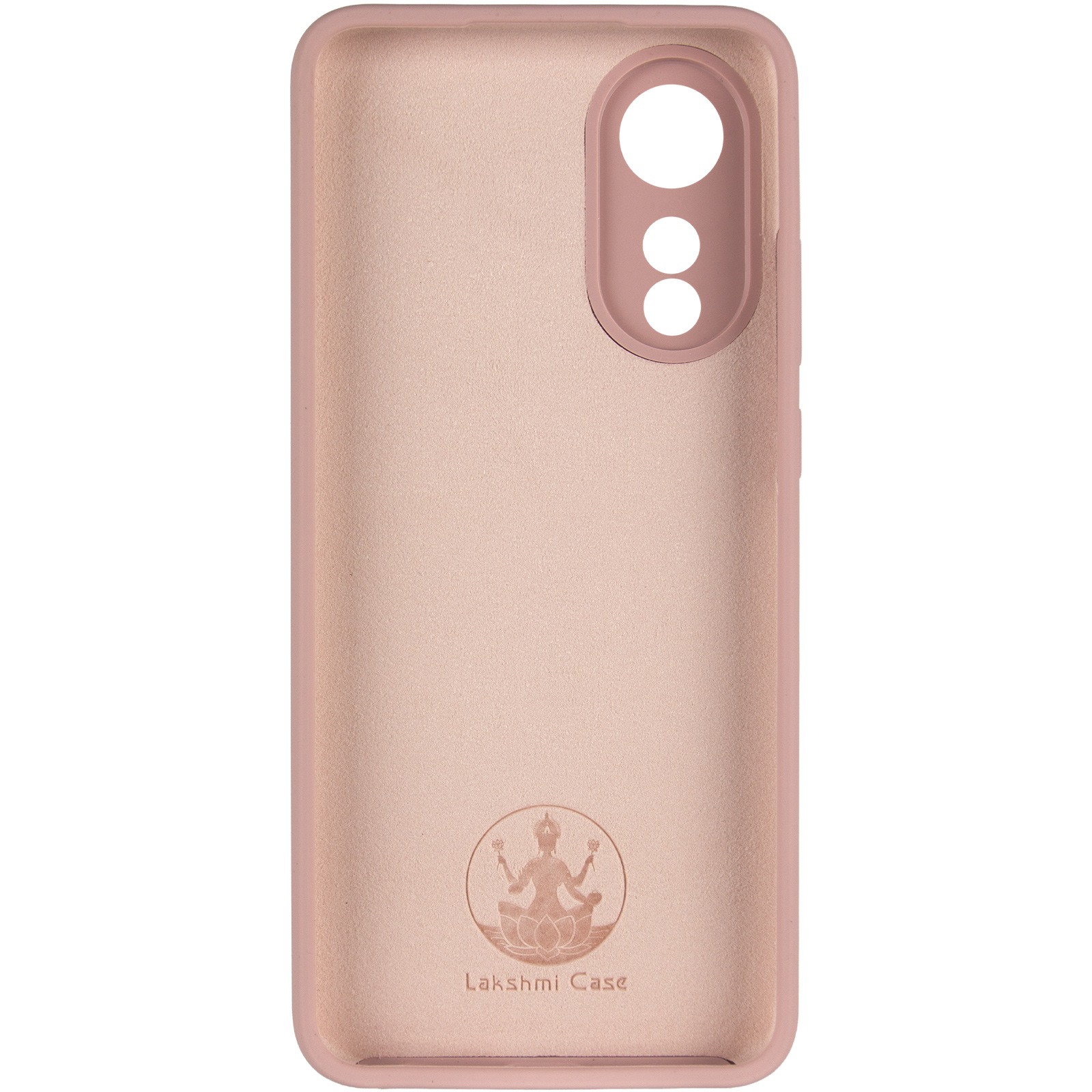 Чохол Silicone Cover Lakshmi Full Camera (AAA) для Oppo A78 4G, Рожевий / Pink Sand 2, Силікон, купити оптом з доставкою