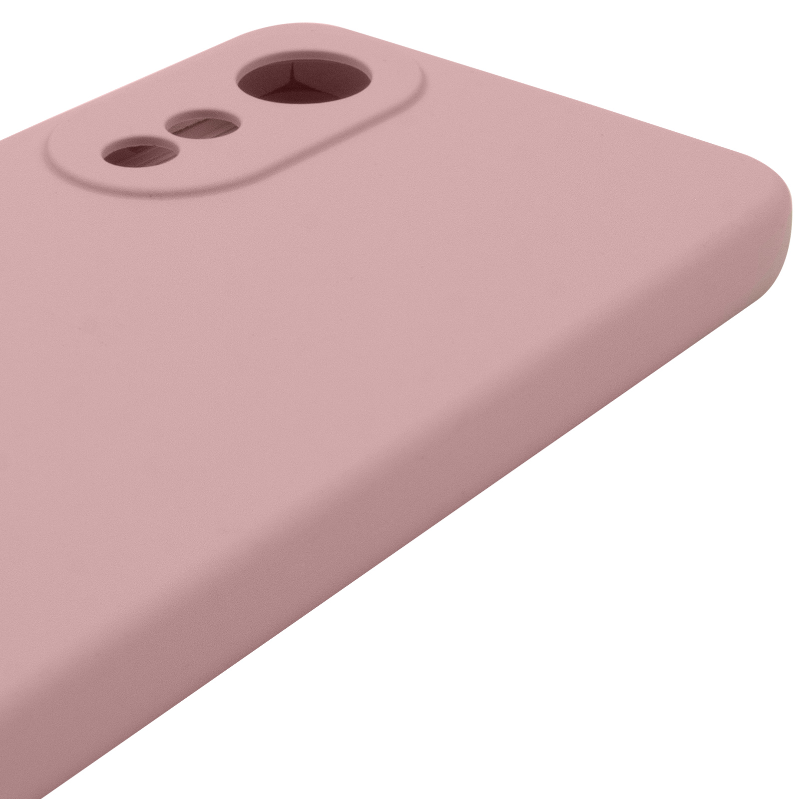 Чохол Silicone Cover Lakshmi Full Camera (AAA) для Oppo A78 4G, Рожевий / Pink Sand 3, Силікон, купити оптом з доставкою