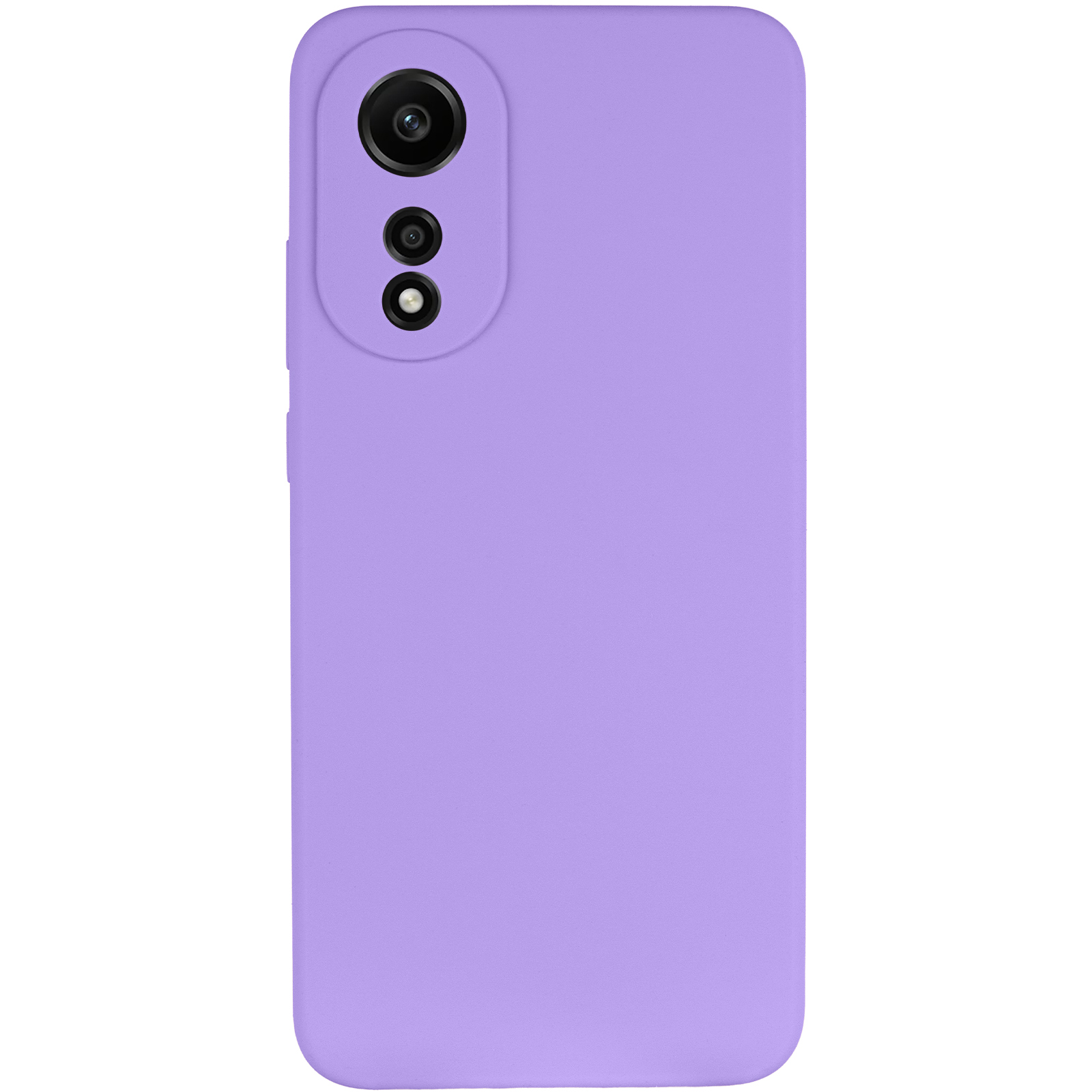 Чохол Silicone Cover Lakshmi Full Camera (AAA) для Oppo A78 4G, Бузковий / Dasheen 1, Силікон, купити оптом з доставкою