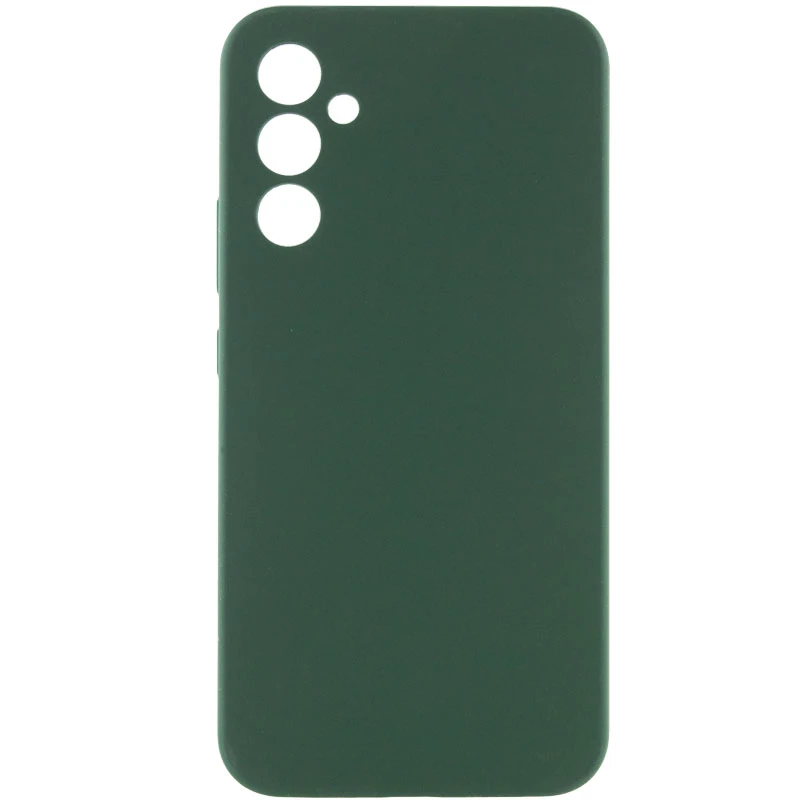 Чехол Silicone Cover Lakshmi Full Camera (AAA) для Samsung Galaxy S23 FE, Зеленый / Cyprus Green, Силикон, купить оптом с доставкой