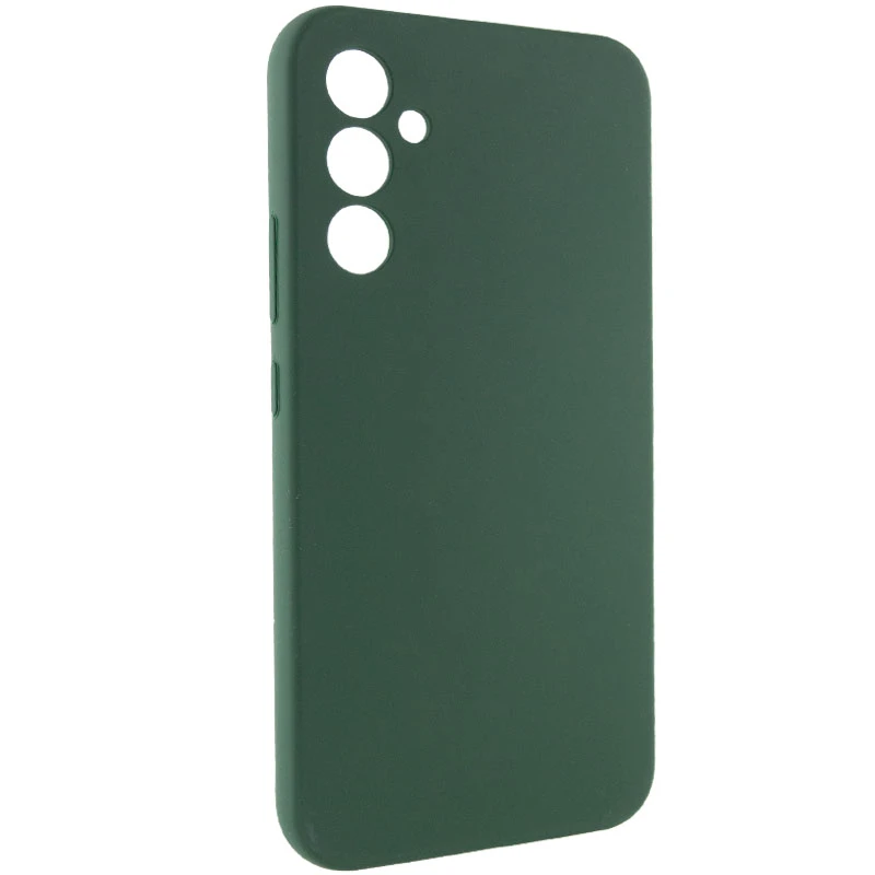 Чехол Silicone Cover Lakshmi Full Camera (AAA) для Samsung Galaxy S23 FE, Зеленый / Cyprus Green 1, Силикон, купить оптом с доставкой