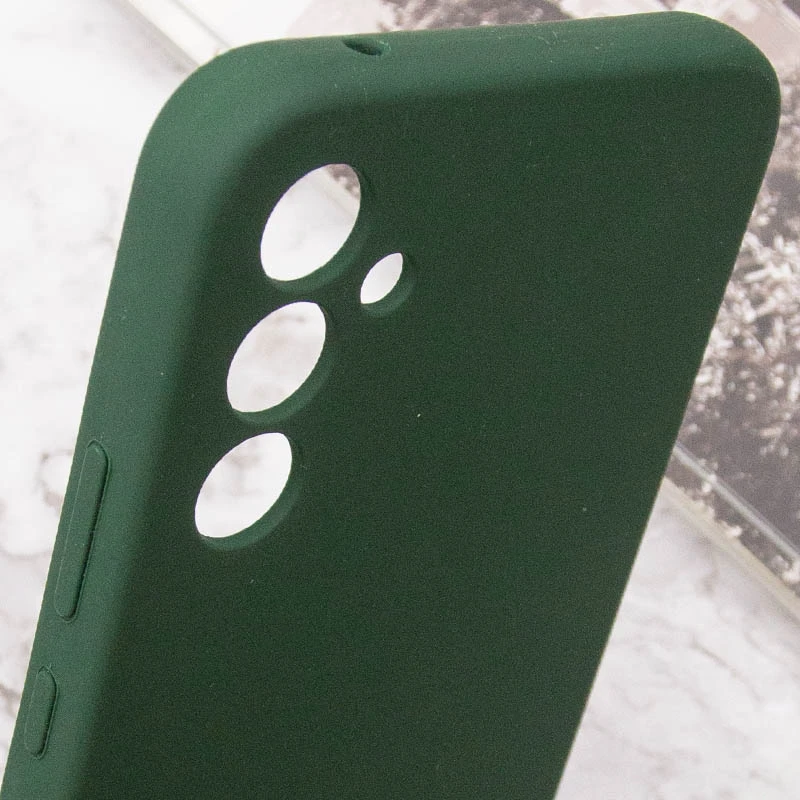 Чехол Silicone Cover Lakshmi Full Camera (AAA) для Samsung Galaxy S23 FE, Зеленый / Cyprus Green 5, Силикон, купить оптом с доставкой