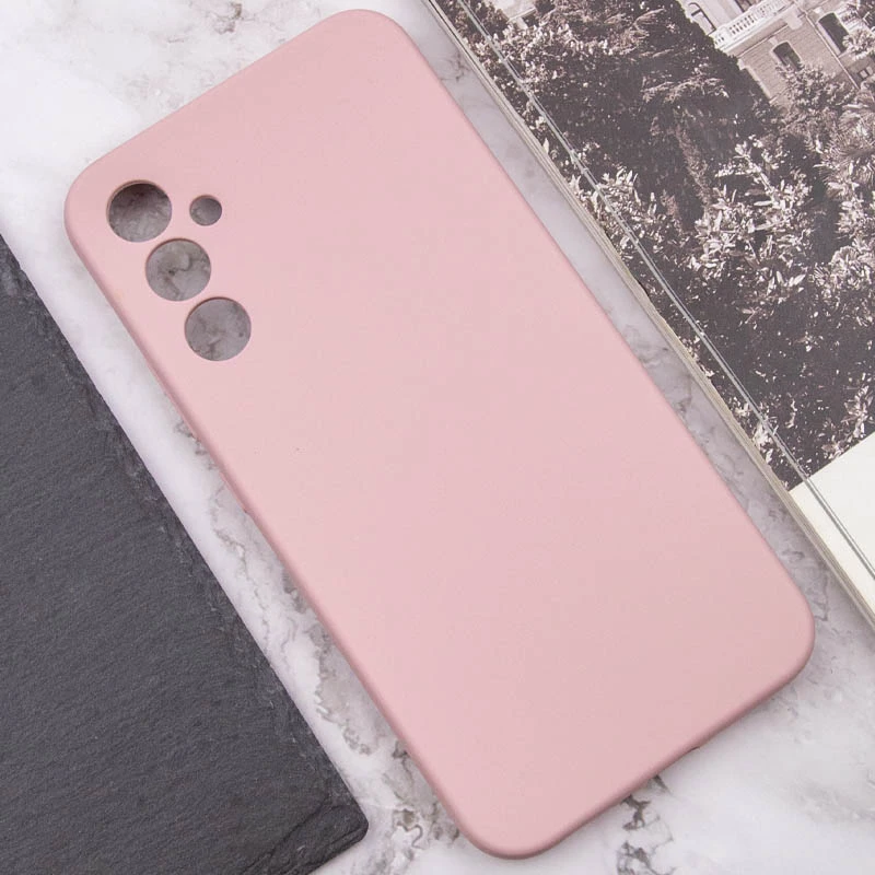 Чехол Silicone Cover Lakshmi Full Camera (AAA) для Samsung Galaxy S23 FE, Розовый / Pink Sand 4, Силикон, купить оптом с доставкой