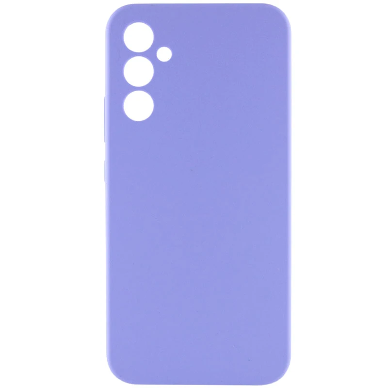 Чехол Silicone Cover Lakshmi Full Camera (AAA) для Samsung Galaxy S23 FE, Сиреневый / Dasheen, Силикон, купить оптом с доставкой