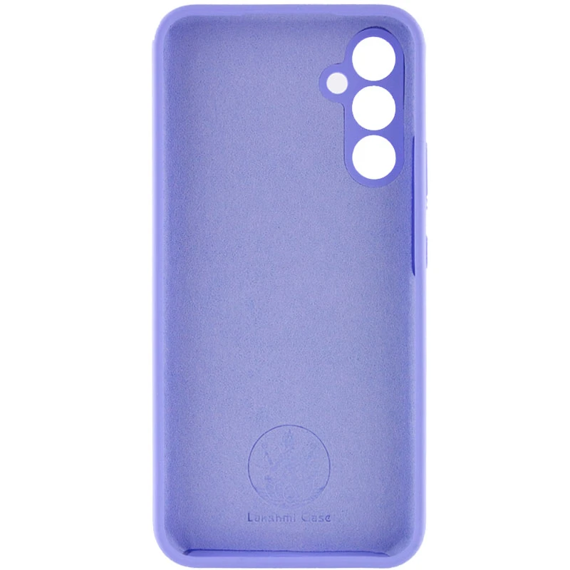 Чехол Silicone Cover Lakshmi Full Camera (AAA) для Samsung Galaxy S23 FE, Сиреневый / Dasheen 2, Силикон, купить оптом с доставкой