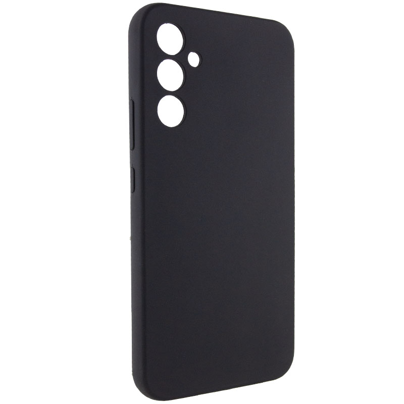 Чохол Silicone Cover Lakshmi Full Camera (AAA) для Samsung Galaxy S23 FE, Чорний / Black 1, Силікон, купити оптом з доставкою