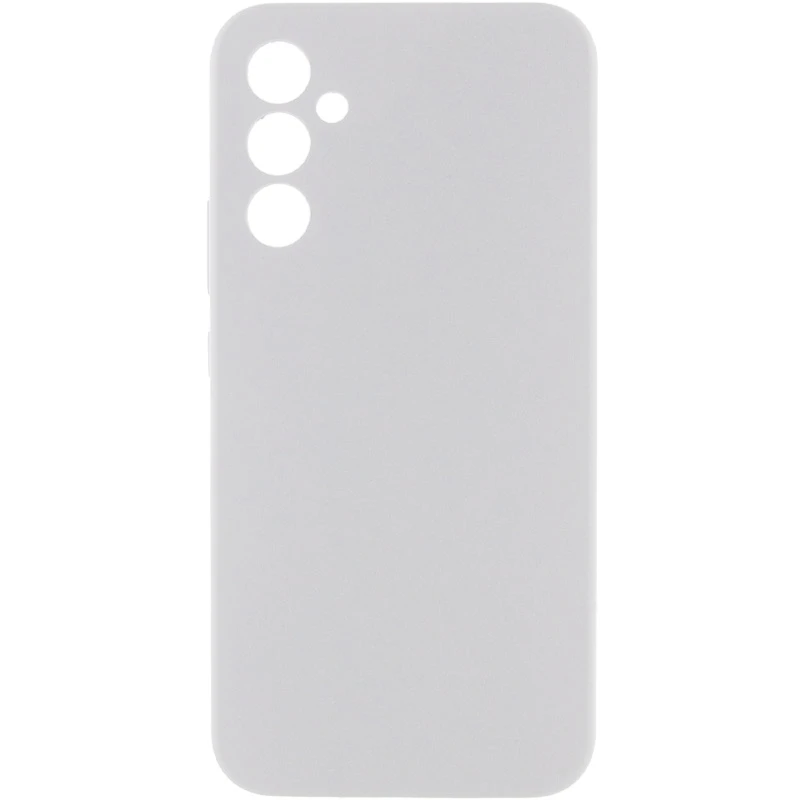 Чехол Silicone Cover Lakshmi Full Camera (AAA) для Samsung Galaxy S23 FE, Белый / White, Силикон, купить оптом с доставкой