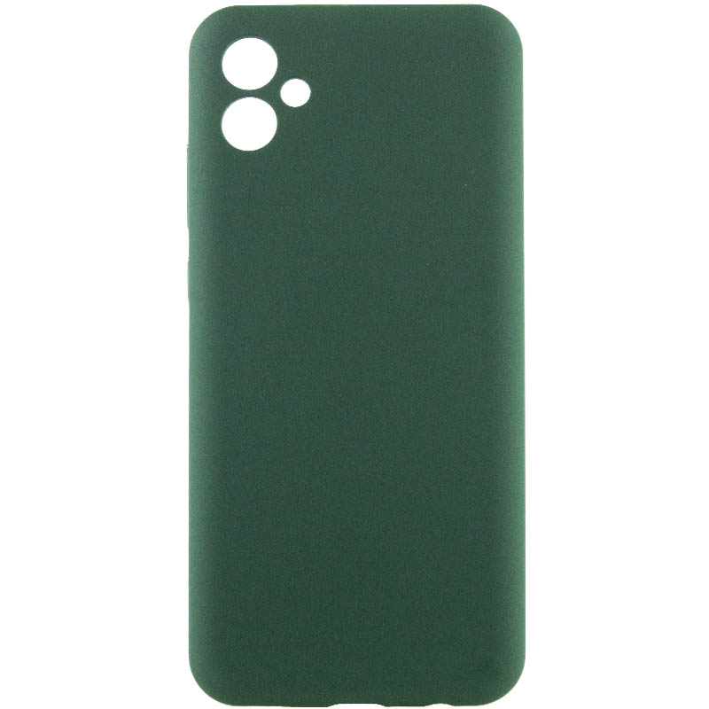 Чехол Silicone Cover Lakshmi Full Camera (AAA) для Samsung Galaxy A05, Зеленый / Cyprus Green, Силикон, купить оптом с доставкой