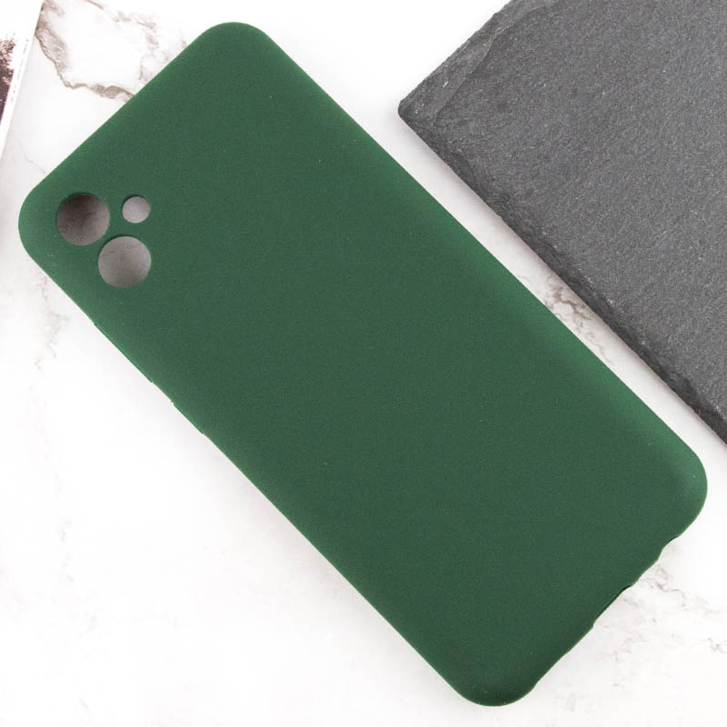 Чехол Silicone Cover Lakshmi Full Camera (AAA) для Samsung Galaxy A05, Зеленый / Cyprus Green 4, Силикон, купить оптом с доставкой