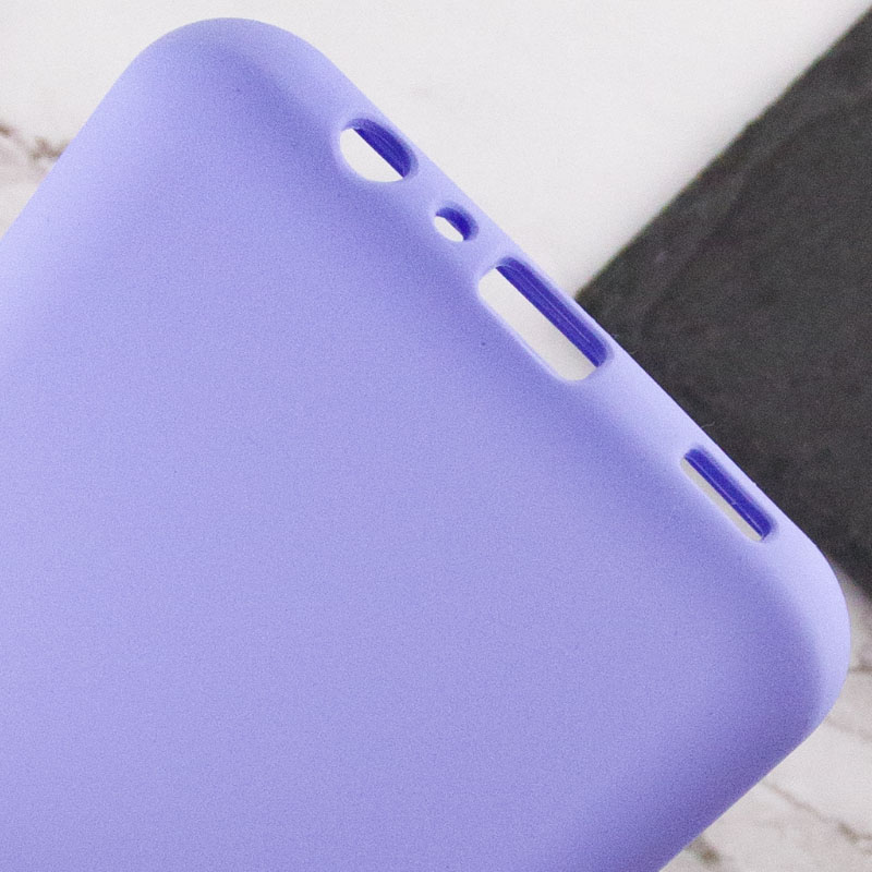 Чехол Silicone Cover Lakshmi Full Camera (AAA) для Samsung Galaxy A05, Сиреневый / Dasheen 6, Силикон, купить оптом с доставкой