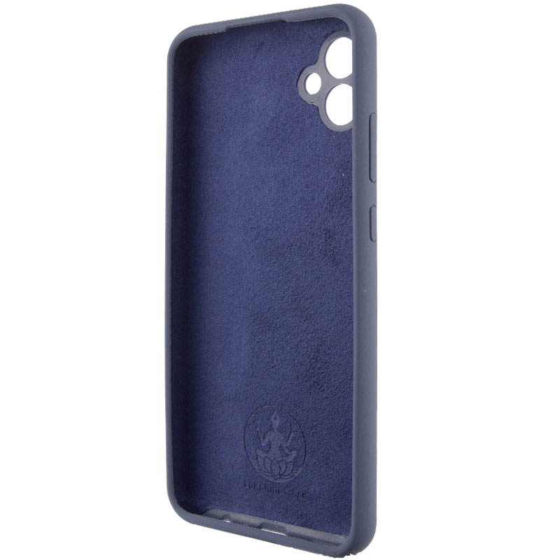 Чехол Silicone Cover Lakshmi Full Camera (AAA) для Samsung Galaxy A05, Темно-синий / Midnight blue 3, Силикон, купить оптом с доставкой