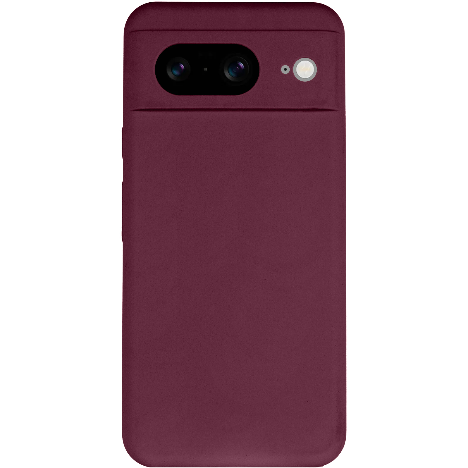 Чохол Silicone Cover Lakshmi Full Camera (AAA) для Google Pixel 8, Бордовий / Plum 1, Силікон, купити оптом з доставкою