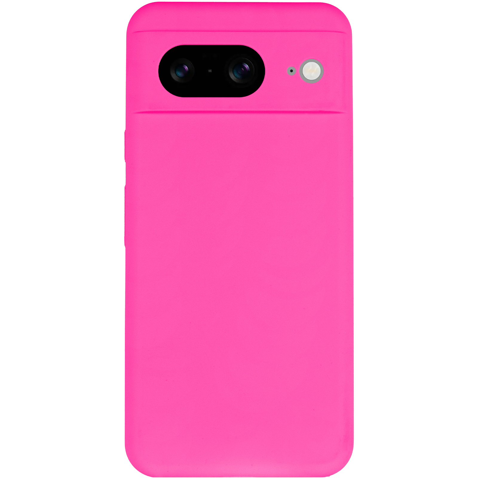 Чохол Silicone Cover Lakshmi Full Camera (AAA) для Google Pixel 8, Рожевий / Barbie pink 1, Силікон, купити оптом з доставкою