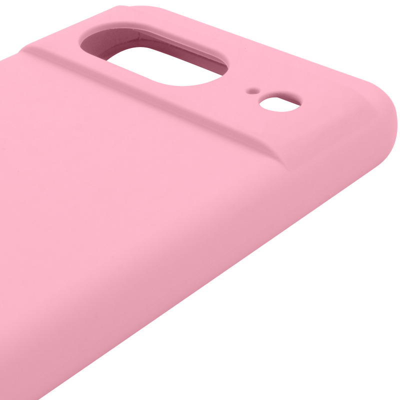 Чохол Silicone Cover Lakshmi Full Camera (AAA) для Google Pixel 8, Рожевий / Light pink 3, Силікон, купити оптом з доставкою