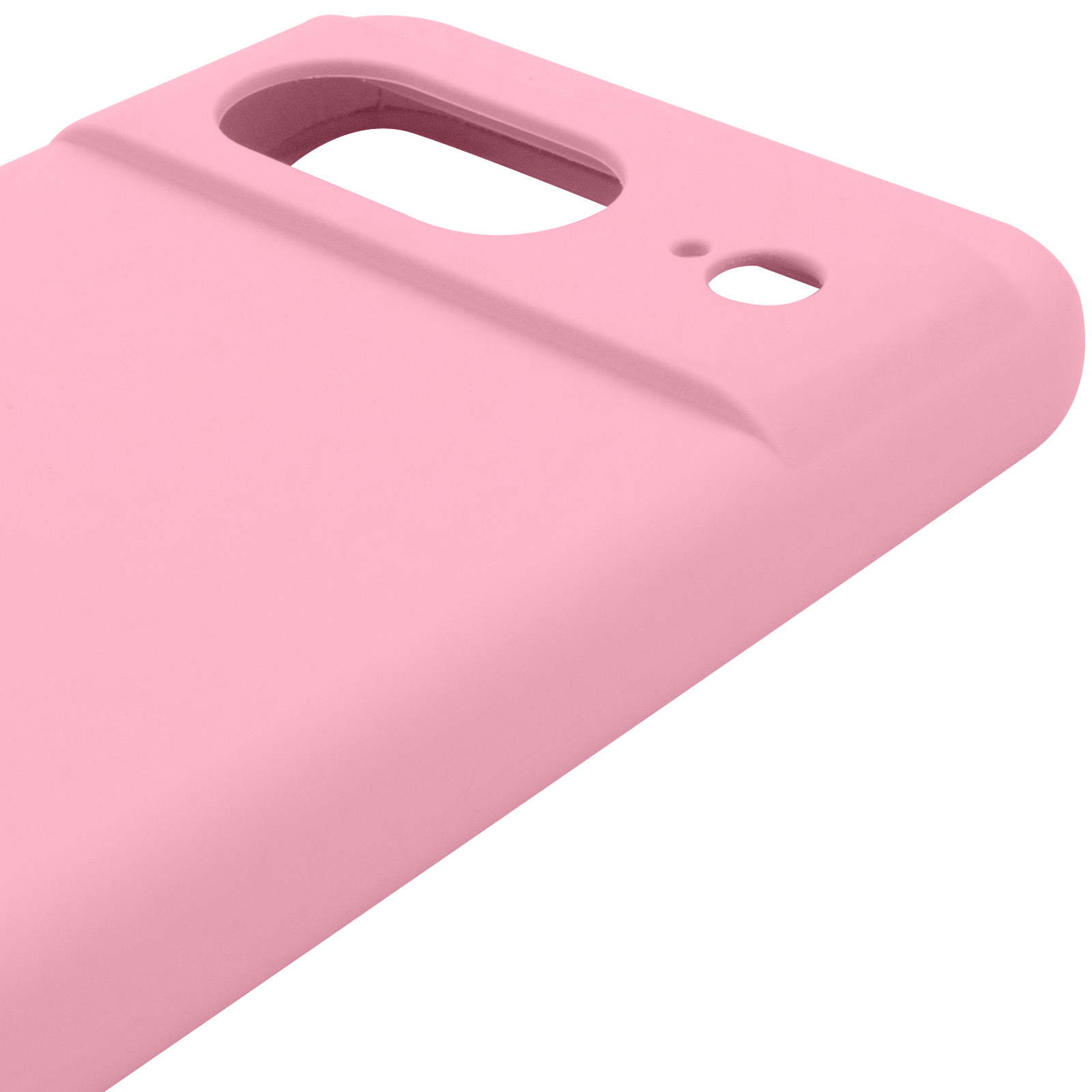 Чохол Silicone Cover Lakshmi Full Camera (AAA) для Google Pixel 8, Рожевий / Light pink 3, Силікон, купити оптом з доставкою