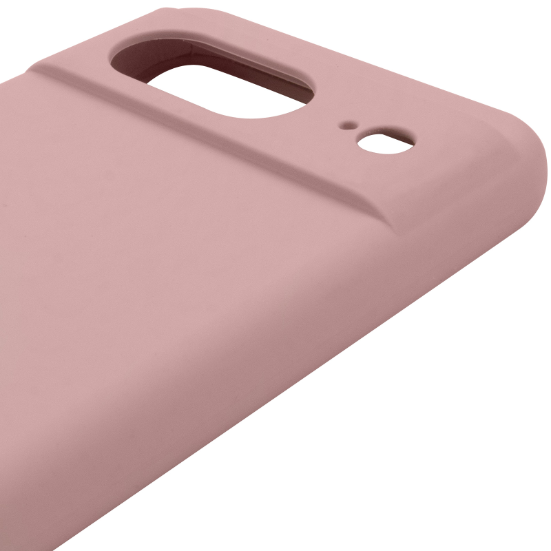 Чохол Silicone Cover Lakshmi Full Camera (AAA) для Google Pixel 8, Рожевий / Pink Sand 3, Силікон, купити оптом з доставкою