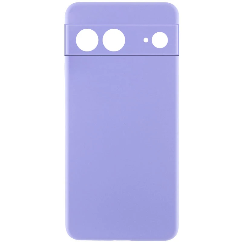 Чехол Silicone Cover Lakshmi Full Camera (AAA) для Google Pixel 8, Сиреневый / Dasheen, Силикон, купить оптом с доставкой