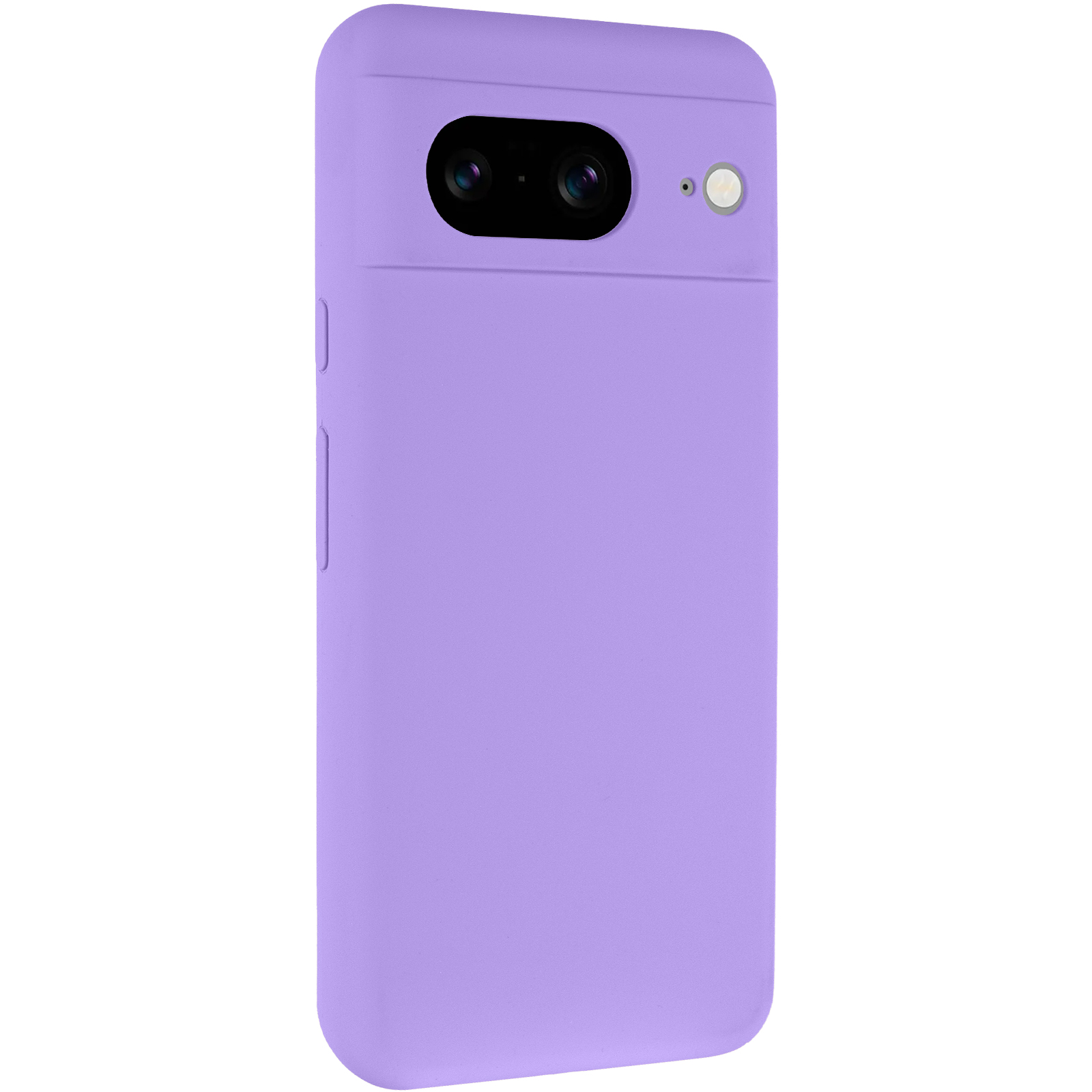 Чохол Silicone Cover Lakshmi Full Camera (AAA) для Google Pixel 8, Бузковий / Dasheen, Силікон, купити оптом з доставкою