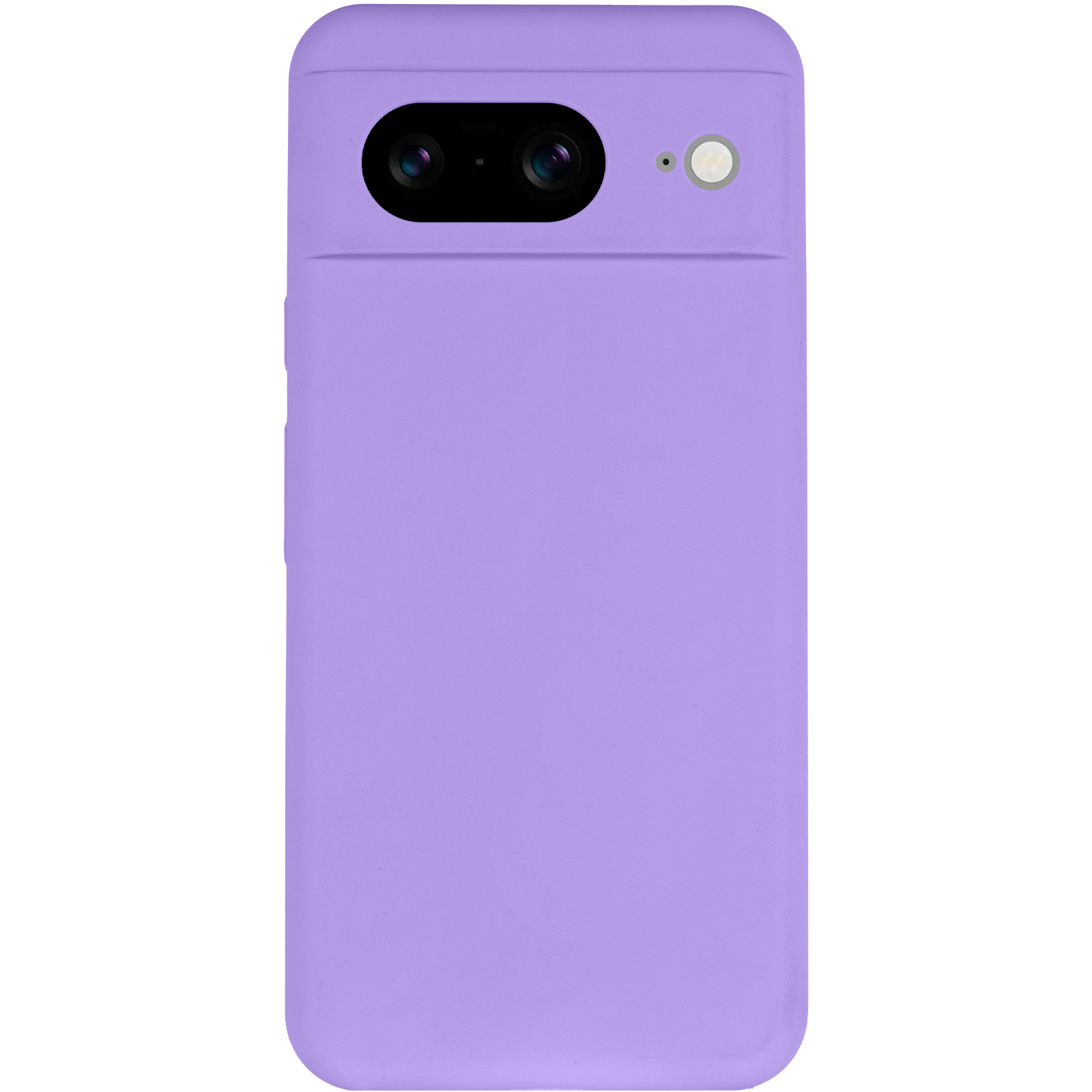 Чохол Silicone Cover Lakshmi Full Camera (AAA) для Google Pixel 8, Бузковий / Dasheen 1, Силікон, купити оптом з доставкою