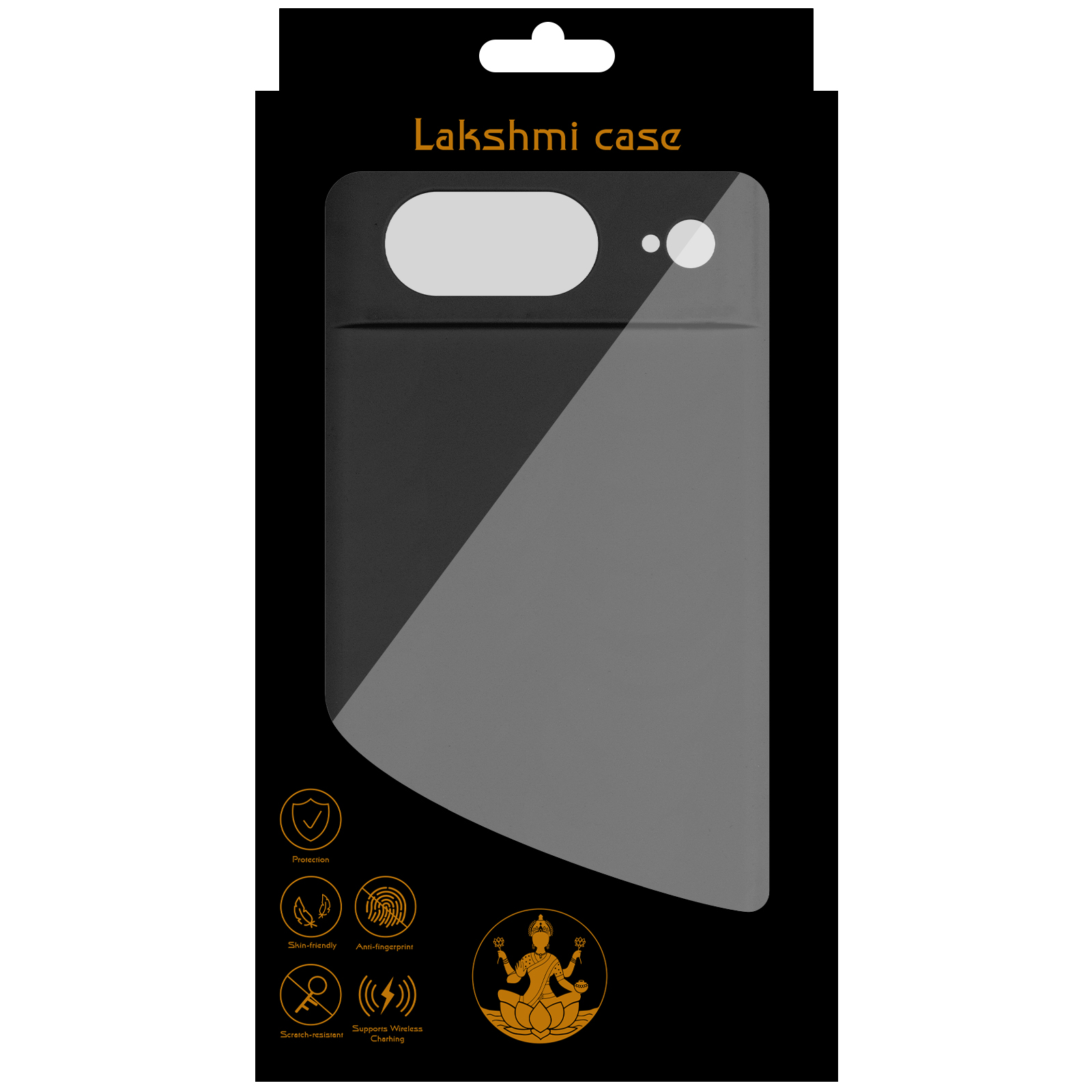 Чохол Silicone Cover Lakshmi Full Camera (AAA) для Google Pixel 8, Чорний / Black 2, Силікон, купити оптом з доставкою