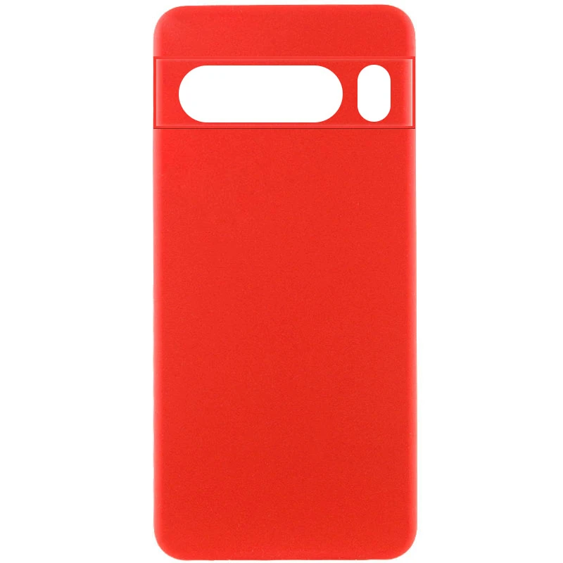 Чохол Silicone Cover Lakshmi Full Camera (AAA) для Google Pixel 8 Pro, Червоний / Red, Силікон, купити оптом з доставкою
