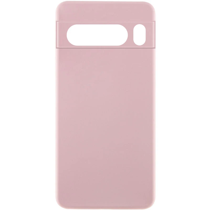 Чохол Silicone Cover Lakshmi Full Camera (AAA) для Google Pixel 8 Pro, Рожевий / Pink Sand, Силікон, купити оптом з доставкою