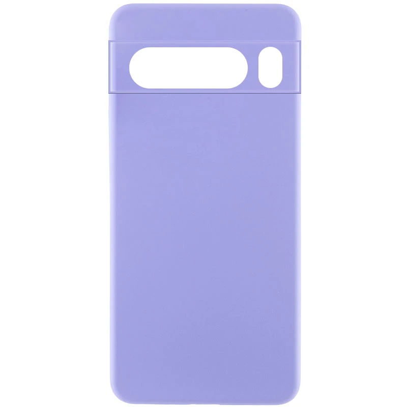 Чохол Silicone Cover Lakshmi Full Camera (AAA) для Google Pixel 8 Pro, Бузковий / Dasheen, Силікон, купити оптом з доставкою
