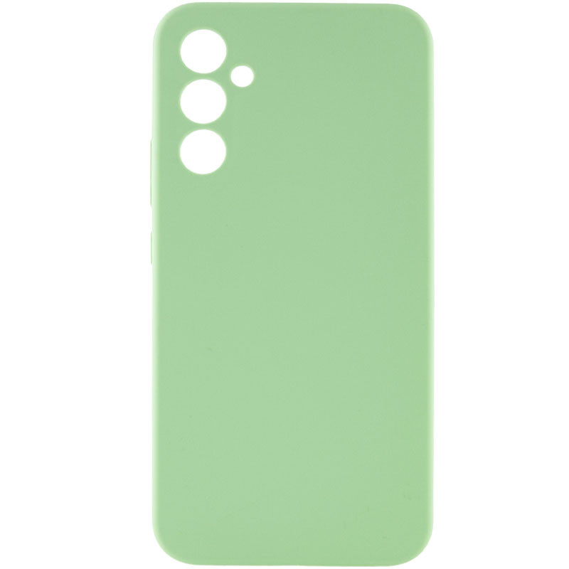 Чохол Silicone Cover Lakshmi Full Camera (AAA) для Samsung Galaxy S24 | Мікрофібра на малюнкі №1