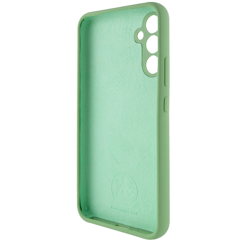 Чохол Silicone Cover Lakshmi Full Camera (AAA) для Samsung Galaxy S24, М'ятний / Mint 3, Силікон, купити оптом з доставкою
