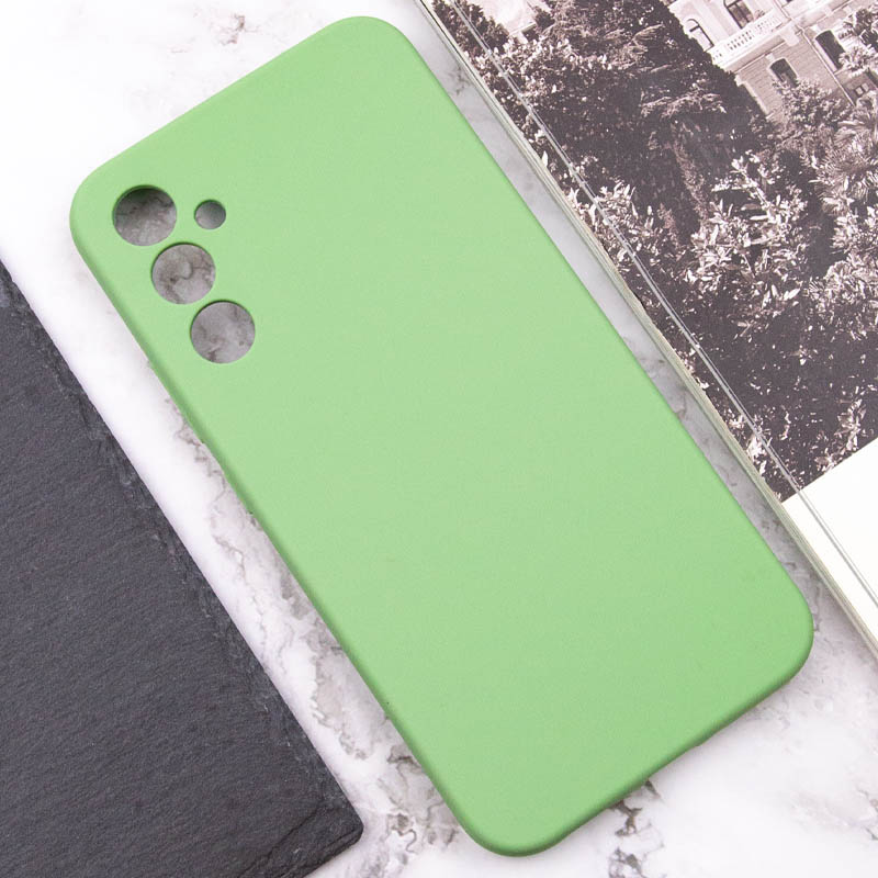 Чохол Silicone Cover Lakshmi Full Camera (AAA) для Samsung Galaxy S24, М'ятний / Mint 4, Силікон, купити оптом з доставкою