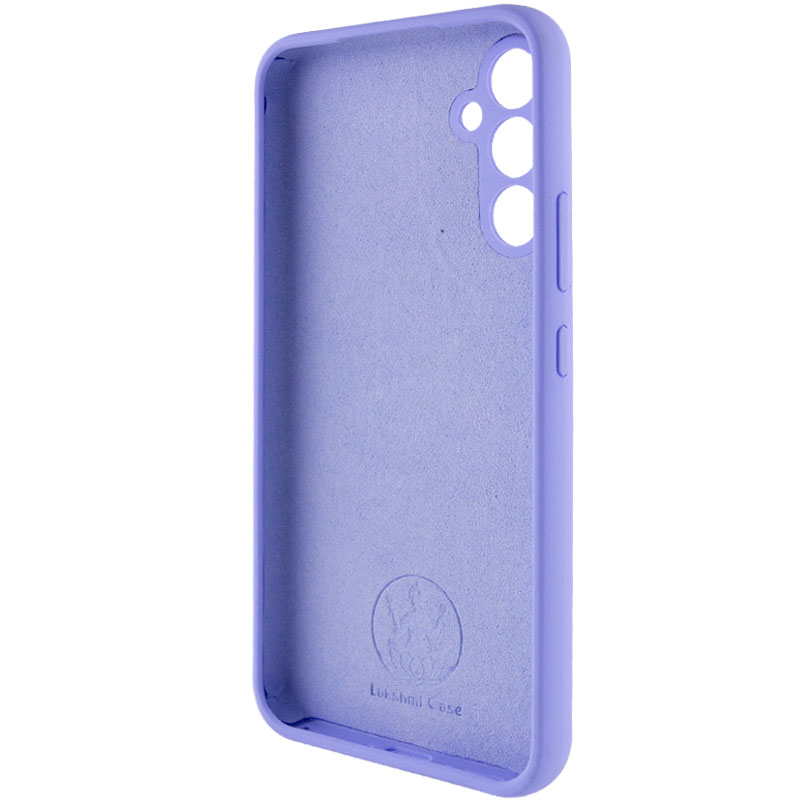 Чохол Silicone Cover Lakshmi Full Camera (AAA) для Samsung Galaxy S24, Бузковий / Dasheen 3, Силікон, купити оптом з доставкою