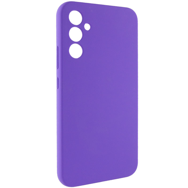 Чохол Silicone Cover Lakshmi Full Camera (AAA) для Samsung Galaxy S24, Фіолетовий / Amethyst 1, Силікон, купити оптом з доставкою