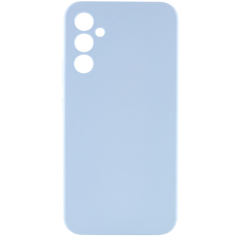 Чохол Silicone Cover Lakshmi Full Camera (AAA) для Samsung Galaxy S24+, Блакитний / Sweet Blue, Силікон, купити оптом з доставкою
