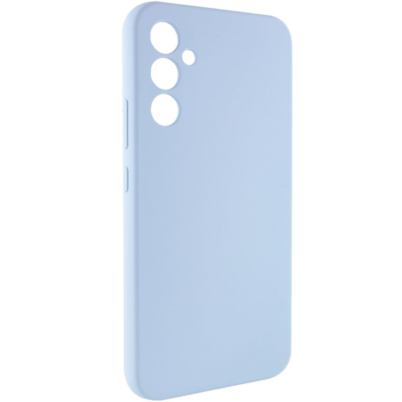Чохол Silicone Cover Lakshmi Full Camera (AAA) для Samsung Galaxy S24+, Блакитний / Sweet Blue 1, Силікон, купити оптом з доставкою