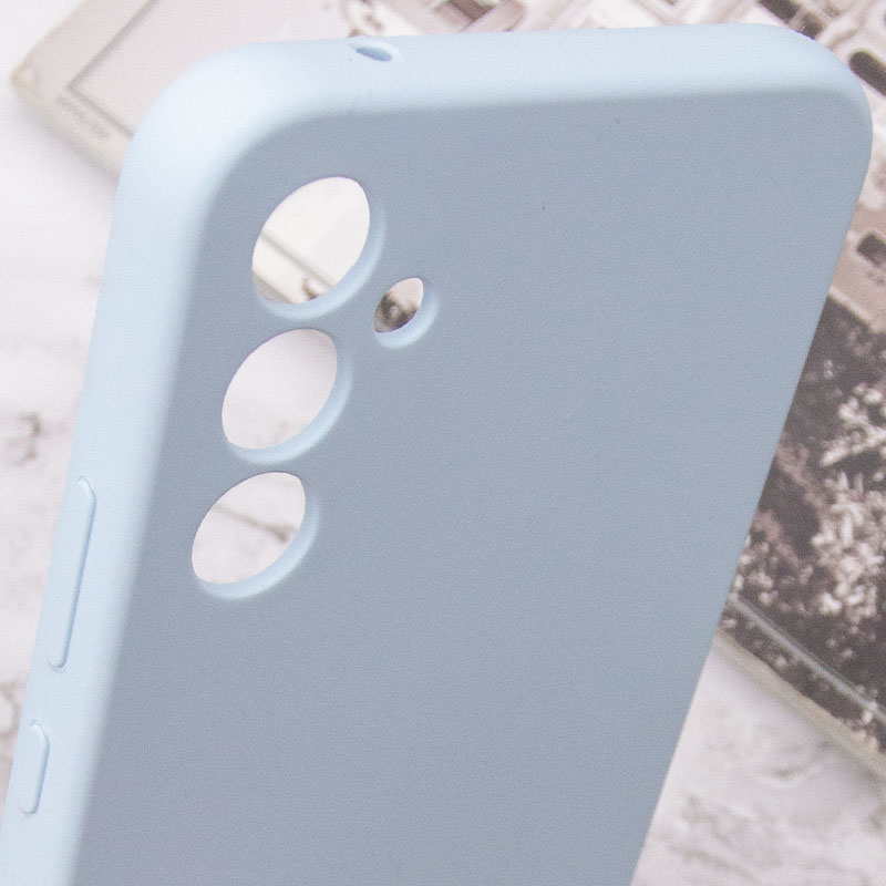Чохол Silicone Cover Lakshmi Full Camera (AAA) для Samsung Galaxy S24+, Блакитний / Sweet Blue 5, Силікон, купити оптом з доставкою