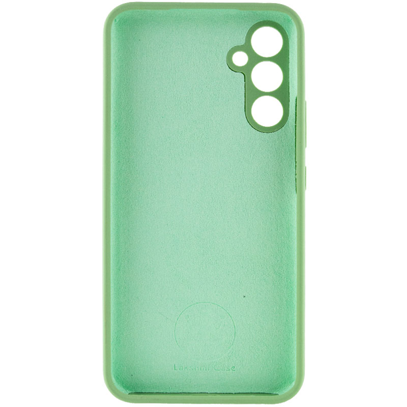 Чохол Silicone Cover Lakshmi Full Camera (AAA) для Samsung Galaxy S24+, М'ятний / Mint 2, Силікон, купити оптом з доставкою