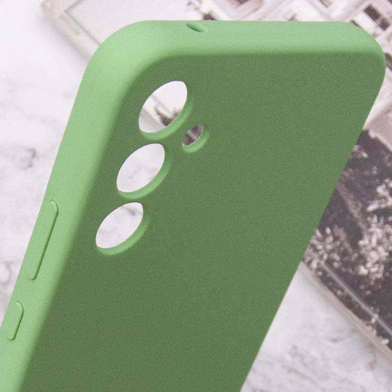 Чохол Silicone Cover Lakshmi Full Camera (AAA) для Samsung Galaxy S24+, М'ятний / Mint 5, Силікон, купити оптом з доставкою