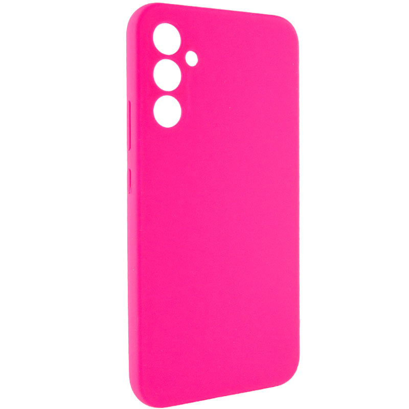 Чохол Silicone Cover Lakshmi Full Camera (AAA) для Samsung Galaxy S24+, Рожевий / Barbie pink 1, Силікон, купити оптом з доставкою