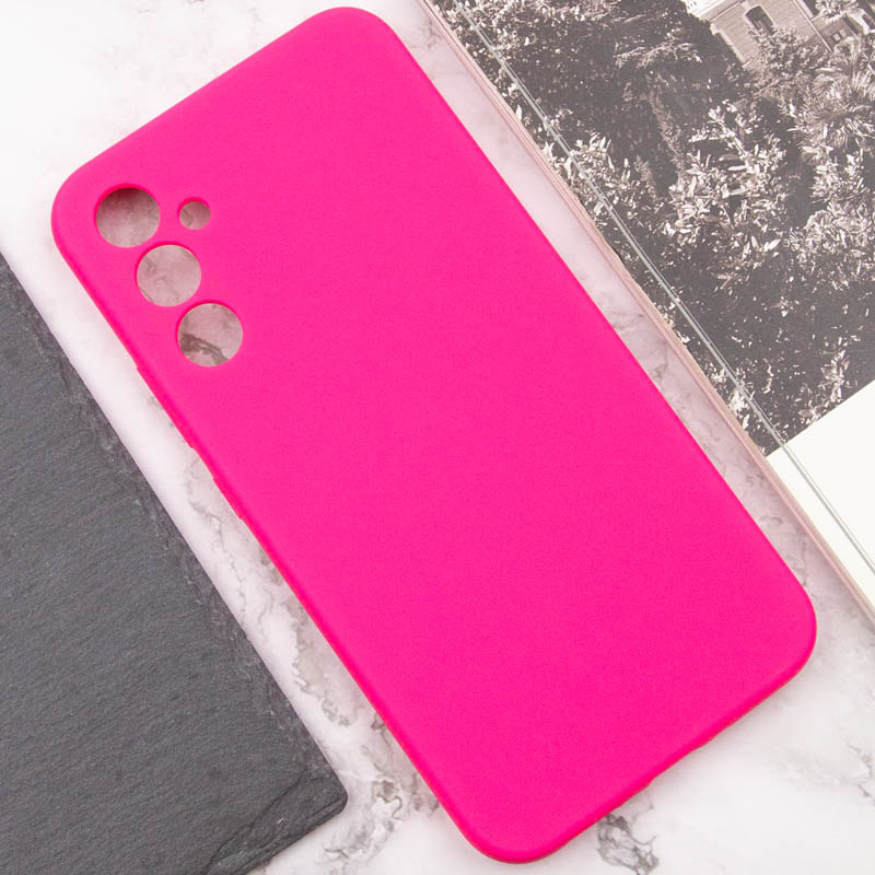 Чохол Silicone Cover Lakshmi Full Camera (AAA) для Samsung Galaxy S24+, Рожевий / Barbie pink 4, Силікон, купити оптом з доставкою