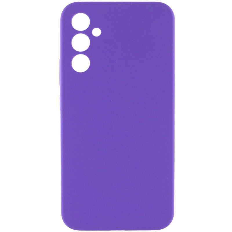 Чохол Silicone Cover Lakshmi Full Camera (AAA) для Samsung Galaxy S24+, Фіолетовий / Amethyst, Силікон, купити оптом з доставкою