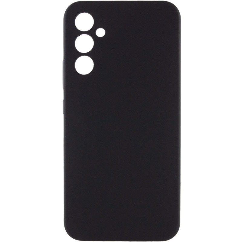 Чохол Silicone Cover Lakshmi Full Camera (AAA) для Samsung Galaxy S24+, Чорний / Black, Силікон, купити оптом з доставкою