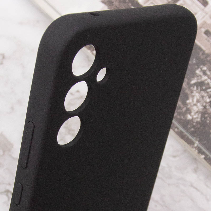 Чохол Silicone Cover Lakshmi Full Camera (AAA) для Samsung Galaxy S24+, Чорний / Black 5, Силікон, купити оптом з доставкою