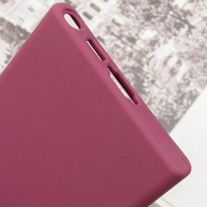 Чохол Silicone Cover Lakshmi Full Camera (AAA) для Samsung Galaxy S24 Ultra, Бордовий / Plum 6, Силікон, купити оптом з доставкою
