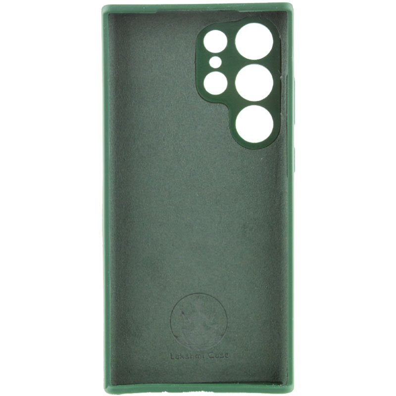 Чохол Silicone Cover Lakshmi Full Camera (AAA) для Samsung Galaxy S24 Ultra, Зелений / Cyprus Green 2, Силікон, купити оптом з доставкою