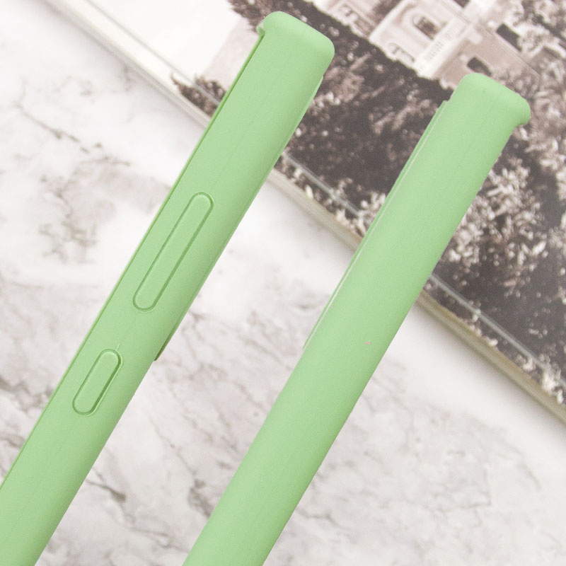 Чохол Silicone Cover Lakshmi Full Camera (AAA) для Samsung Galaxy S24 Ultra, М'ятний / Mint 4, Силікон, купити оптом з доставкою