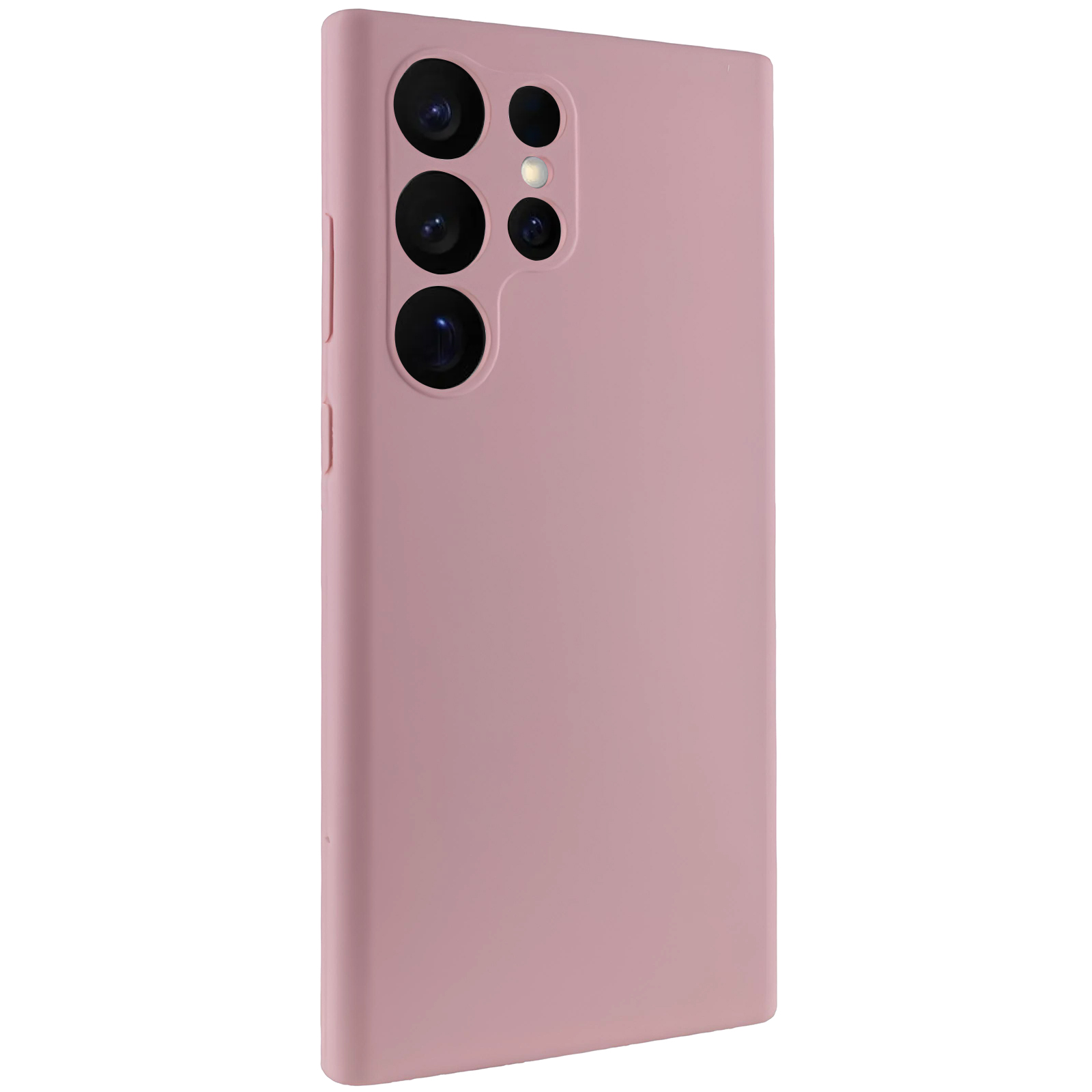 Чохол Silicone Cover Lakshmi Full Camera (AAA) для Samsung Galaxy S24 Ultra, Рожевий / Pink Sand, Силікон, купити оптом з доставкою