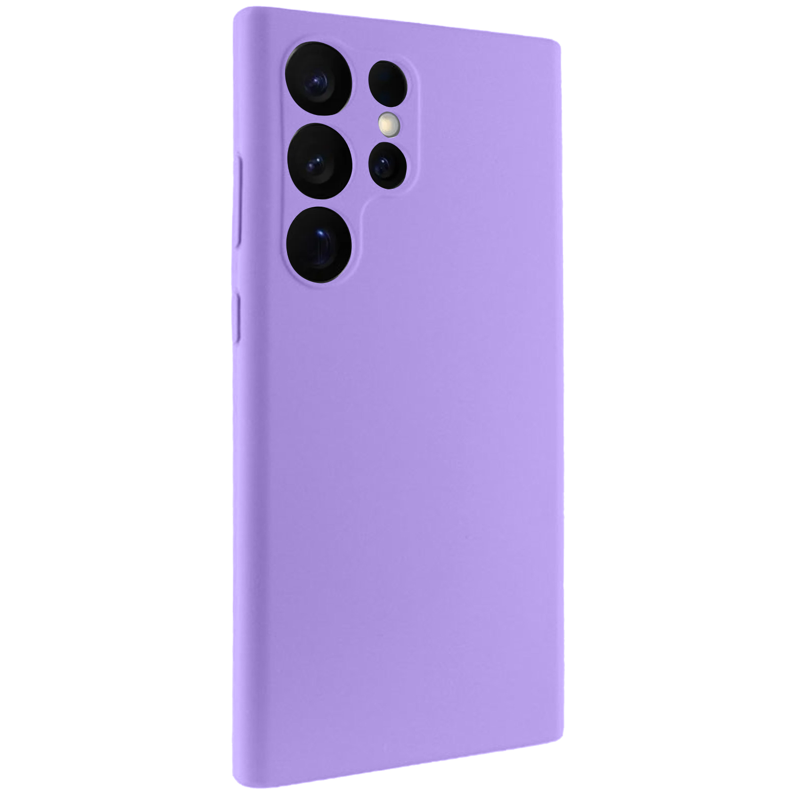 Чохол Silicone Cover Lakshmi Full Camera (AAA) для Samsung Galaxy S24 Ultra, Бузковий / Dasheen, Силікон, купити оптом з доставкою
